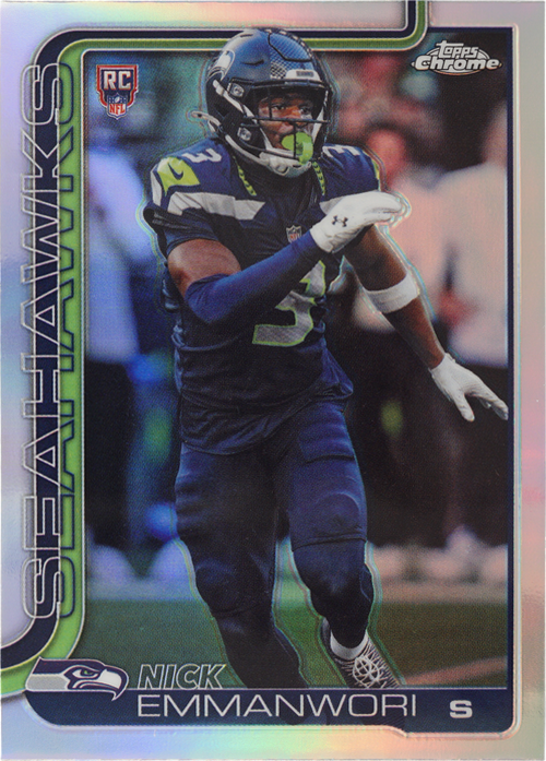 Nick Emmanwori trading card