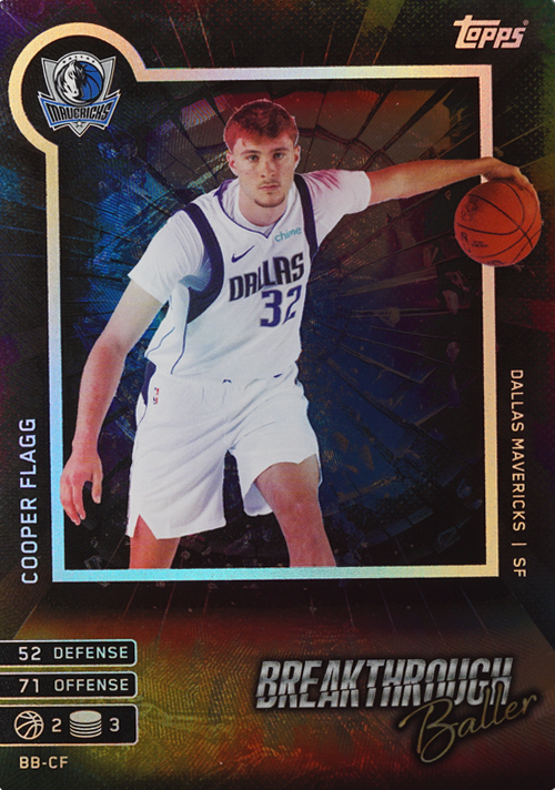 Cooper Flagg trading card