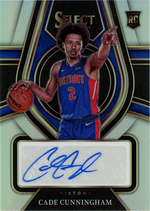 Cade Cunningham trading card