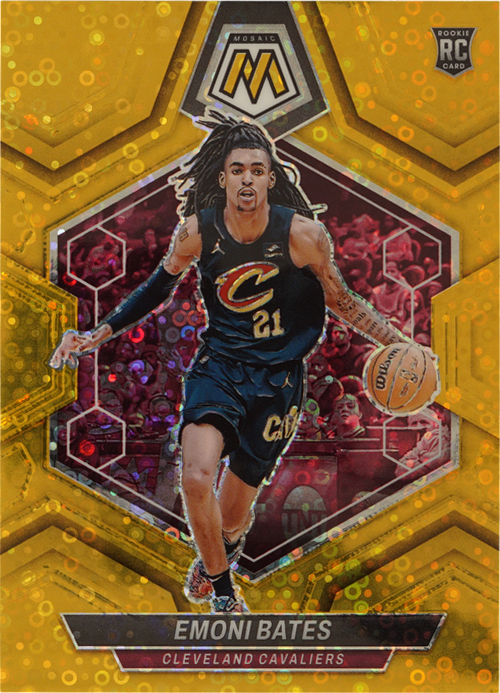 Emoni Bates trading card