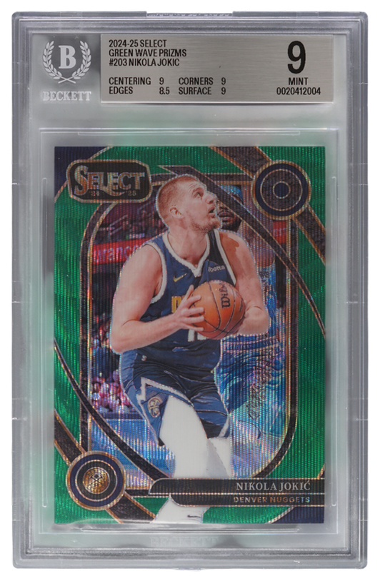 Nikola Jokic trading card