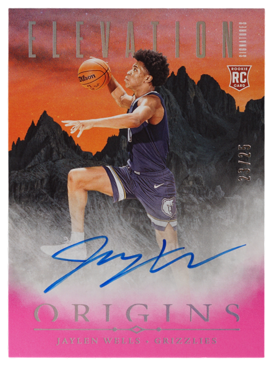 Jaylen Wells trading card