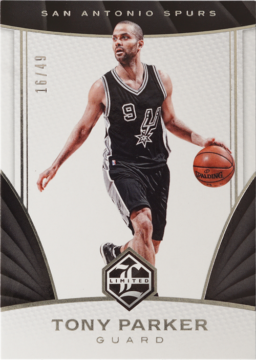 Tony Parker trading card