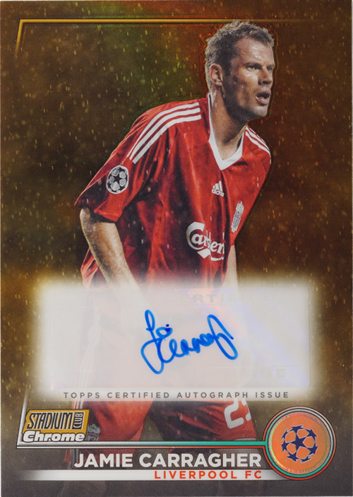 Jamie Carragher trading card
