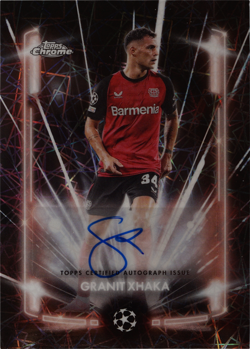 Granit Xhaka trading card
