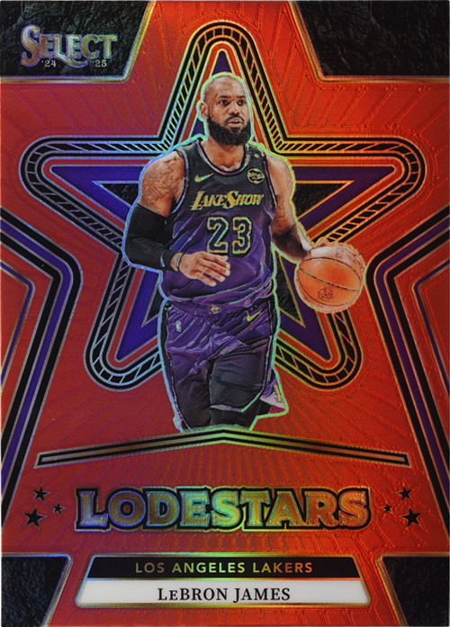 LeBron James trading card