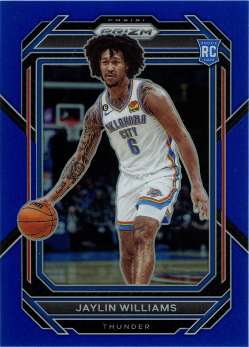 Jaylin Williams trading card