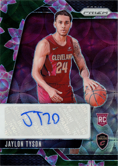 Jaylon Tyson trading card
