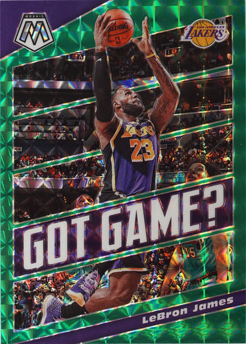 LeBron James trading card