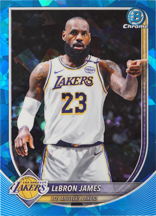 Lebron James trading card