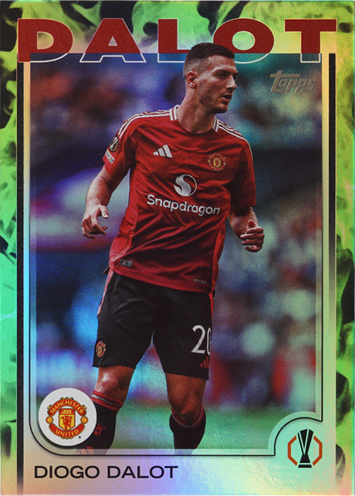 Diogo Dalot trading card