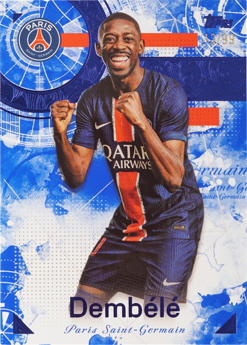 Ousmane Dembélé trading card