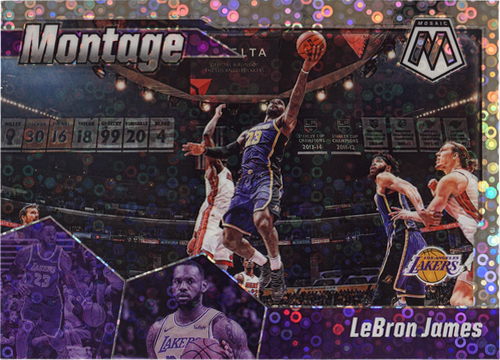 LeBron James trading card