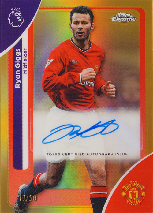 Ryan Giggs trading card