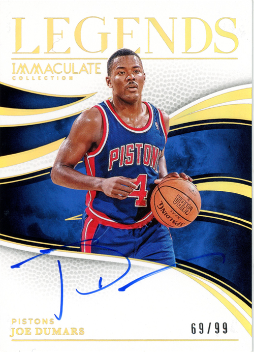 Joe Dumars trading card