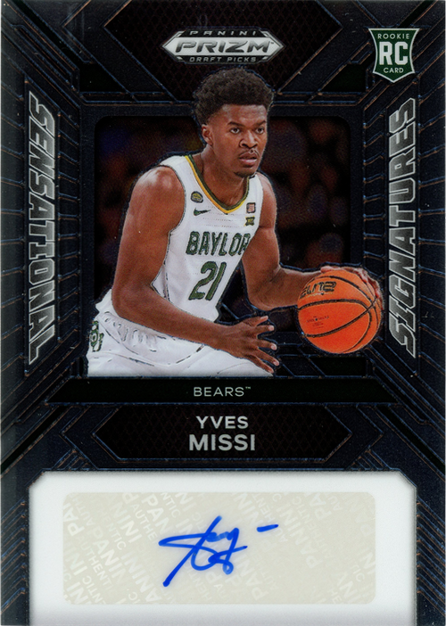 Yves Missi trading card