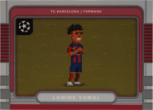 Lamine Yamal trading card