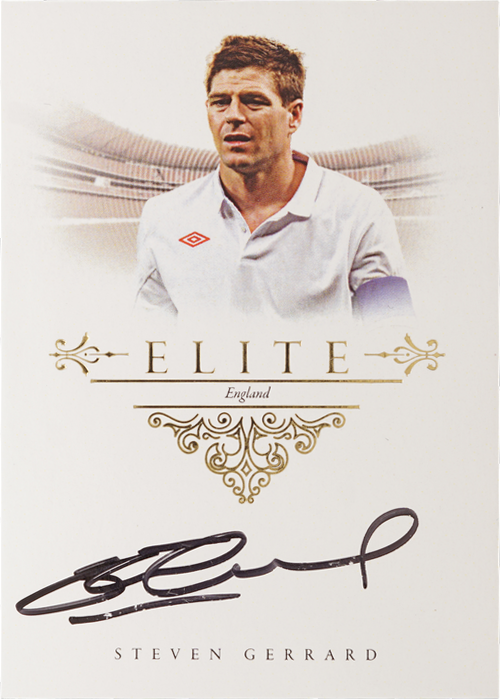 Steven Gerrard trading card