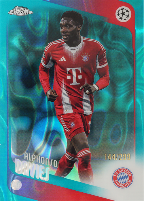 Alphonso Davies trading card