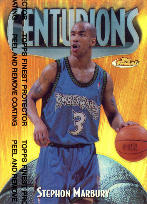 Stephon Marbury trading card