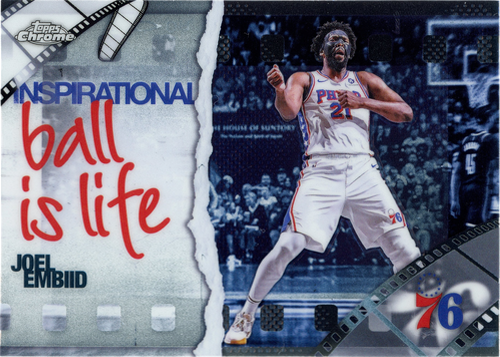 Joel Embiid trading card