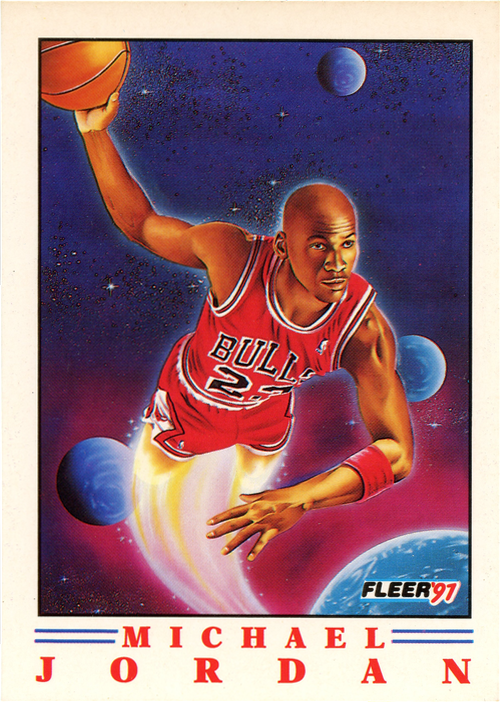 Michael Jordan trading card