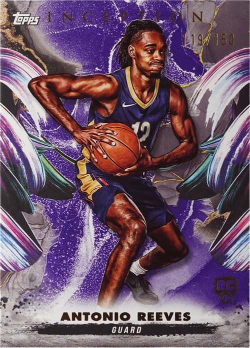 Antonio Reeves trading card