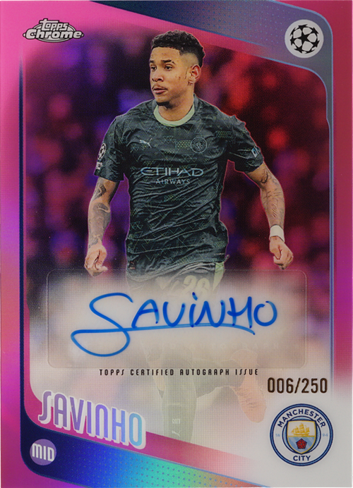 Savinho trading card
