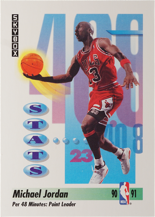 Michael Jordan trading card