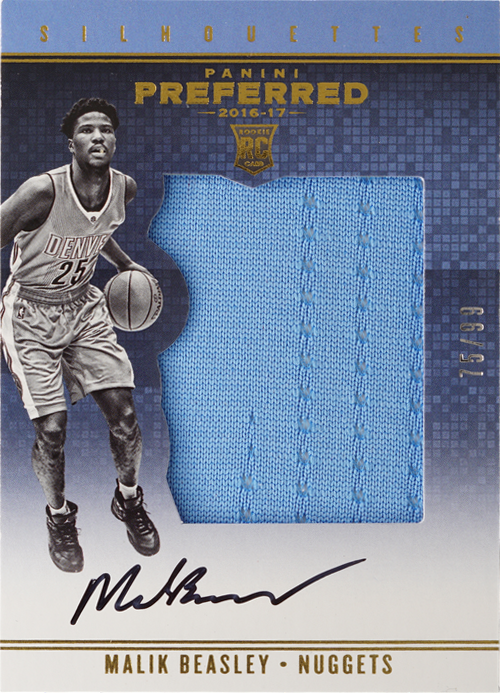 Malik Beasley trading card