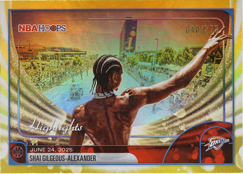 Shai Gilgeous-Alexander trading card