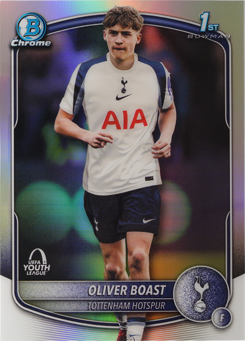 Oliver Boast trading card