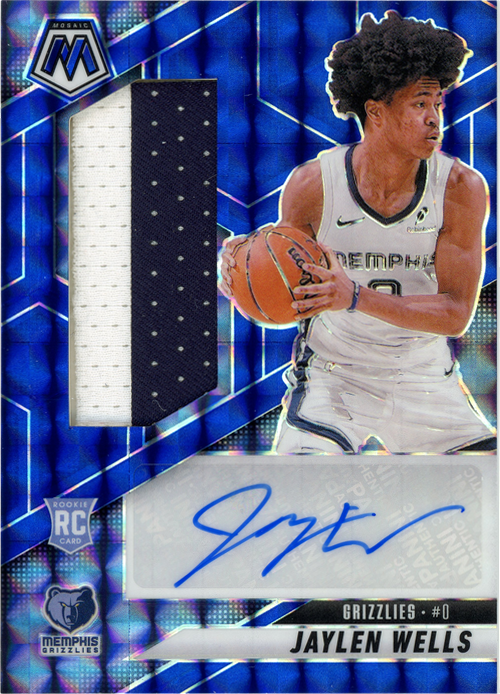 Jaylen Wells trading card