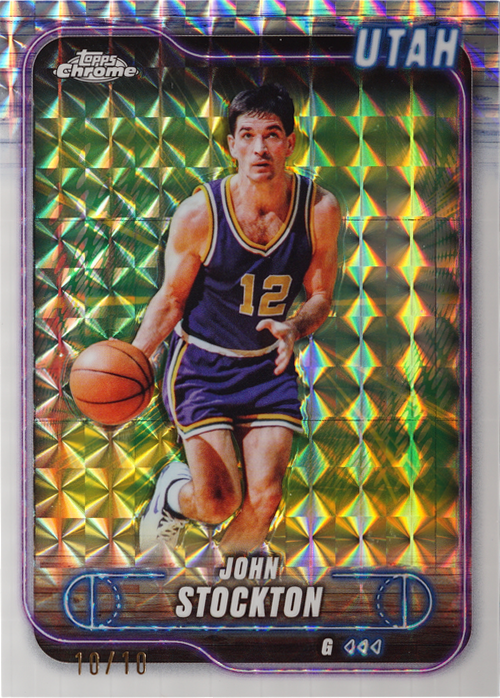 John Stockton trading card