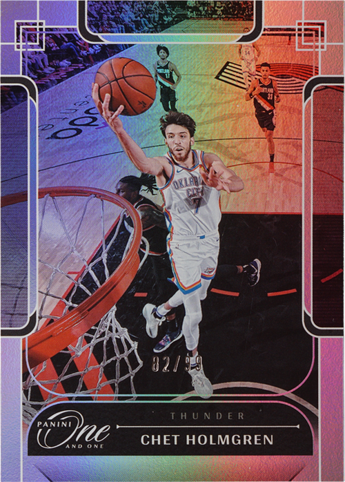 Chet Holmgren trading card