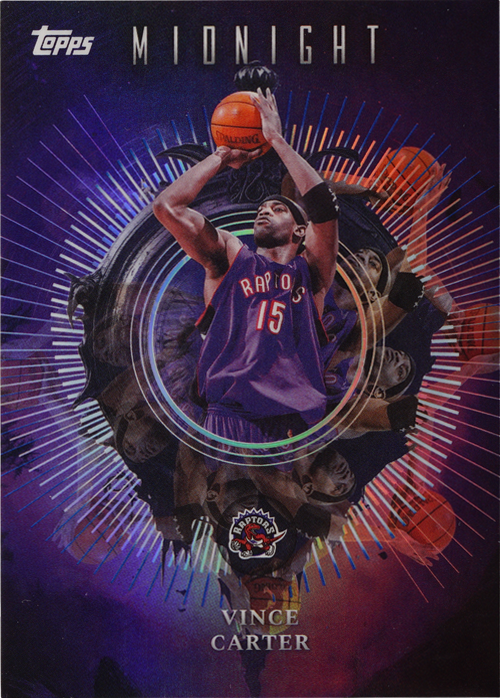 Vince Carter trading card