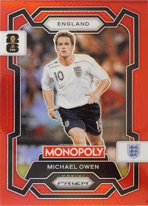 Michael Owen trading card