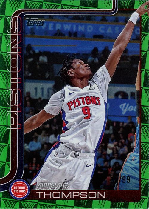 Ausar Thompson trading card