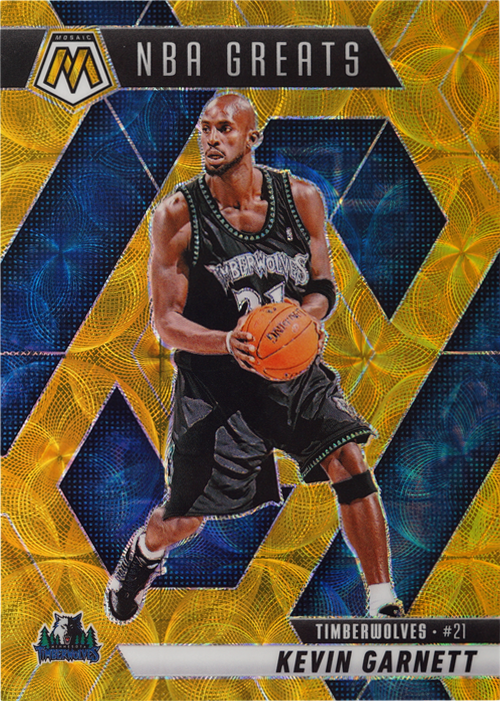 Kevin Garnett trading card