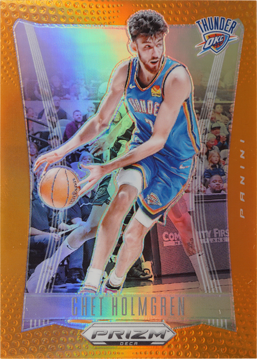 Chet Holmgren trading card