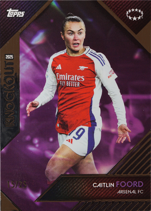 Caitlin Foord trading card