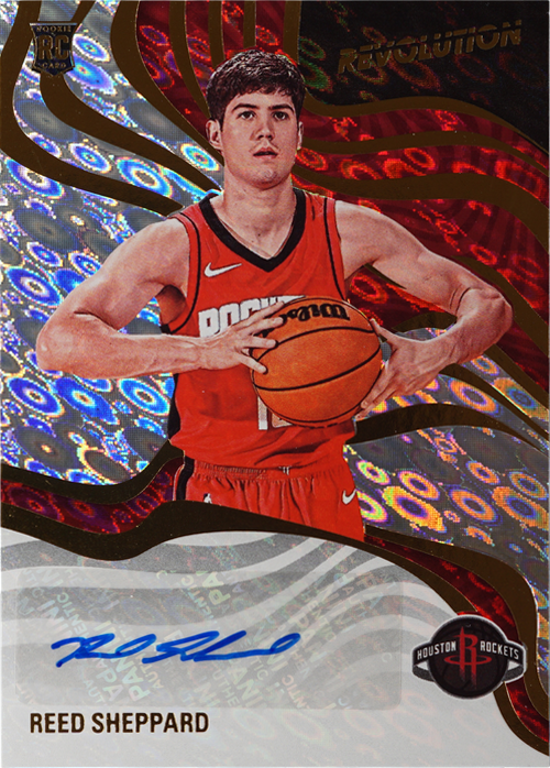 Reed Sheppard trading card