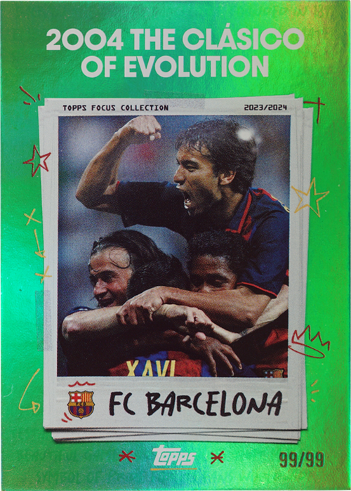 2004: The Clásico of Evolution trading card