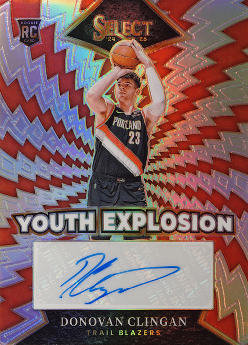 Donovan Clingan trading card