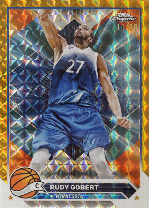 Rudy Gobert trading card