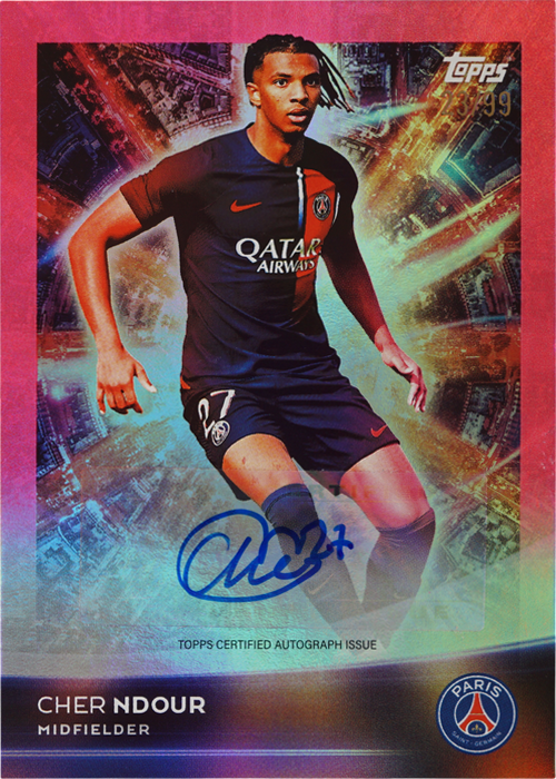 Cher Ndour trading card