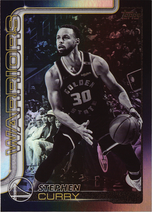 Stephen Curry trading card