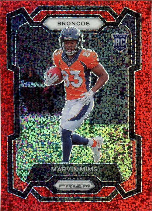 Marvin Mims trading card