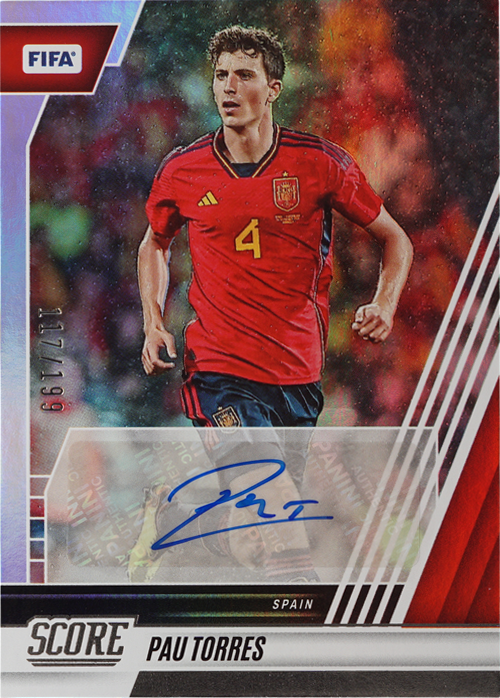 Pau Torres trading card