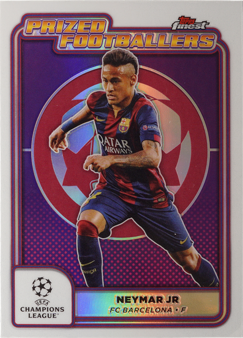 Neymar Jr trading card